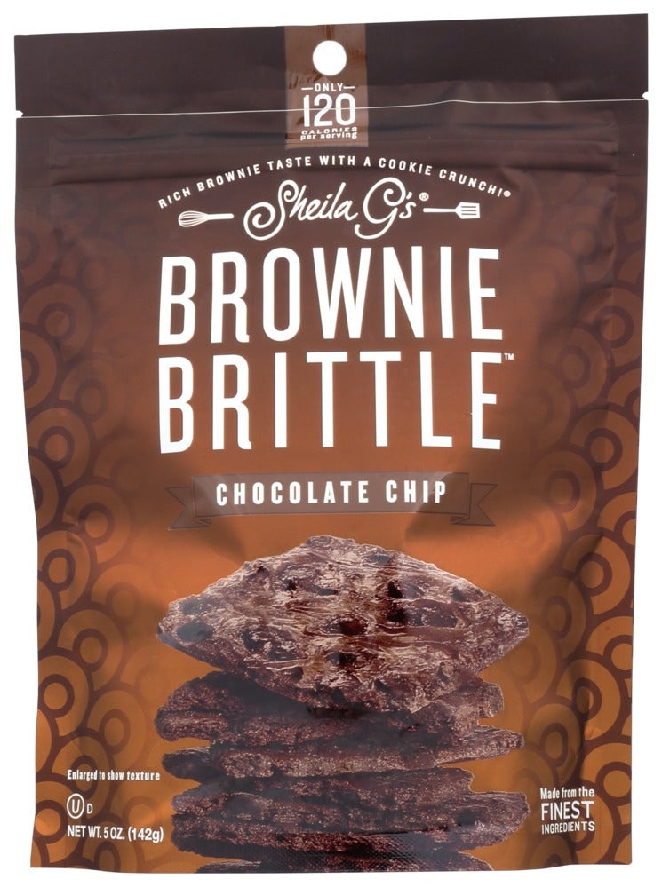 Brownie Brittle, Chocolate-Chip, Shelf-Stable,12 - 5 OUNCE