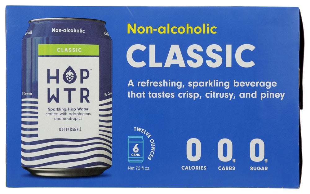 Water, Classic, Single-Serve, Can,6 - 12 FLUID