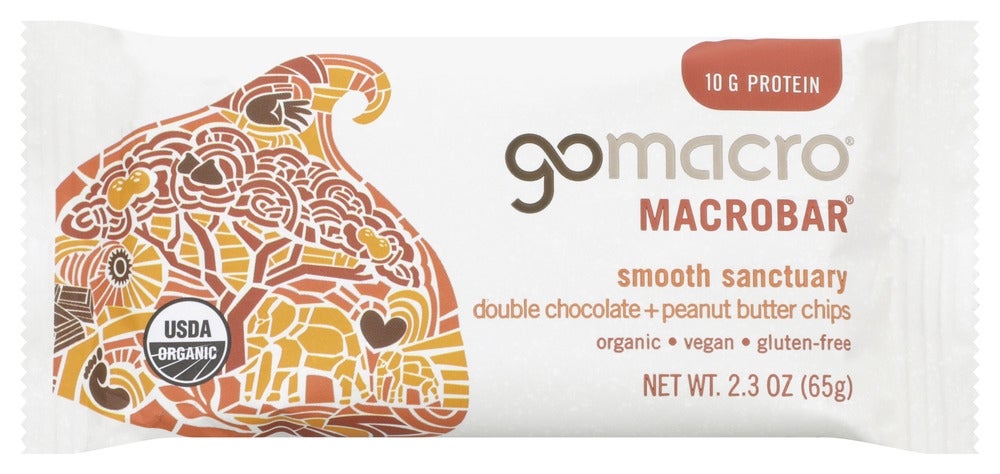 Bars, Protein, Smooth Sanctuary, Double Chocolate & Peanut Butter Chips,12 - 2 OUNCE