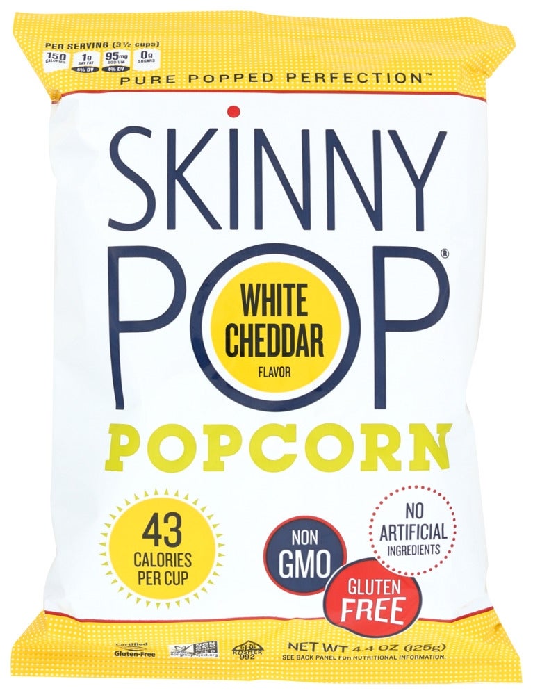Popcorn, Ready-to-Eat, White Cheddar,12 - 4.4 OUNCE