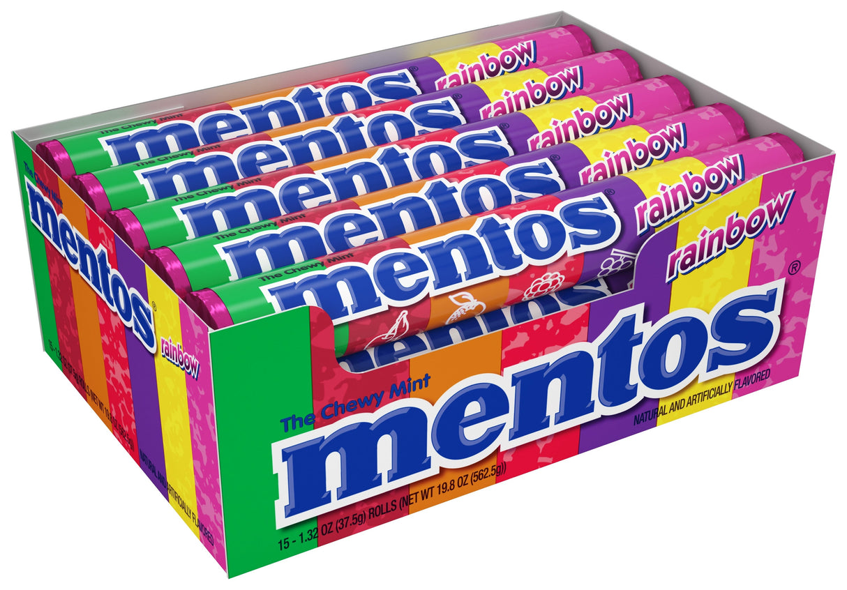 Mints, Rainbow Fruit, Chewy, 1.32 Ounce,24 - 15 COUNT