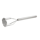 Mashers, Potato, Round, Chrome Plated Steel, 24 Inch Handle,1 - 1 EACH
