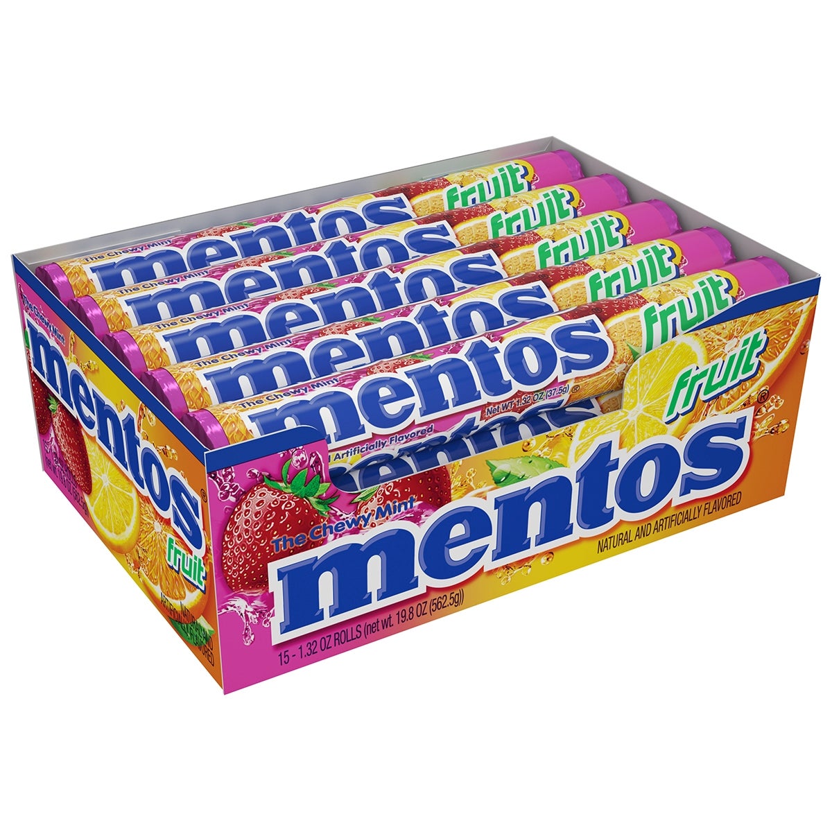 Mints, Fruit, Chewy, 1.32 Ounce,24 - 15 COUNT