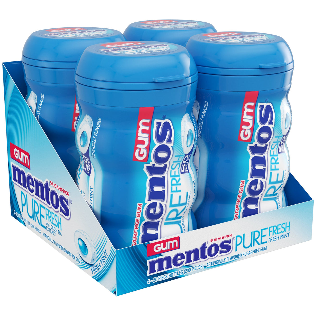 Gum, Fresh Mint, Pure Fresh, Sugar Free, Bottle,24 - 50 COUNT