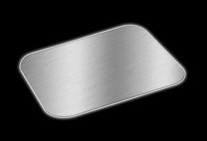 Lids, Flat, Laminated Paperboard, 5 x 7 Inch,500 - 1 EACH