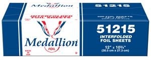 Foil Sheets, 12 x 10.75 Inch, Interfolded,6 - 500 COUNT