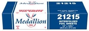 Foil Sheets, 12 x 10.75 Inch, Interfolded,12 - 200 COUNT