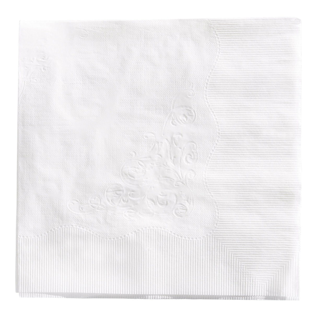 Napkins, Dinner, 1-Ply, White, 1/4 Fold, 16 x 16 Inch,8 - 500 COUNT