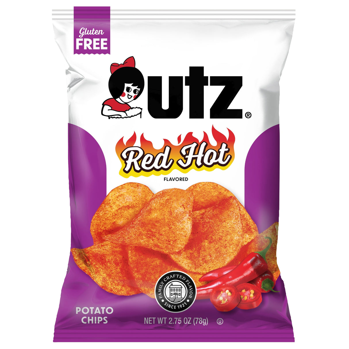 Chips, Red Hot, Single-Serve,14 - 2.75 OUNCE