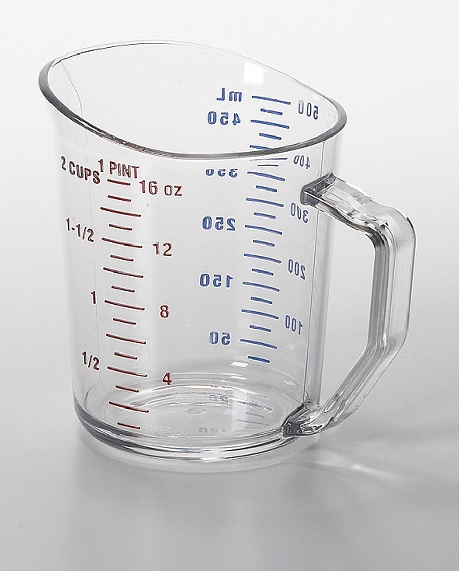 Cups, Measuring, 1 Pint, Clear,1 - 1 COUNT