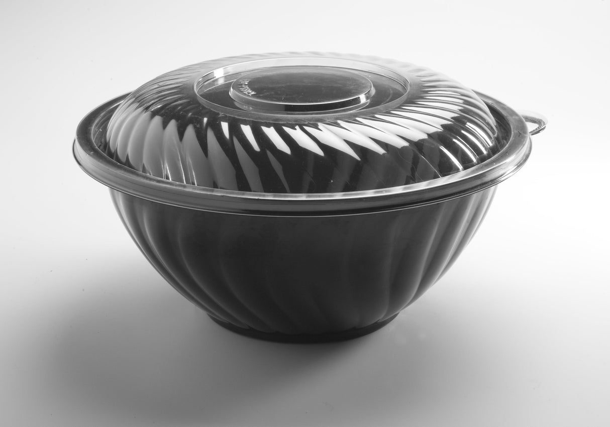 Lids, Low Dome, 12 Inch, Plastic, Clear, for 160 Ounce Bowls,25 - 1 EACH
