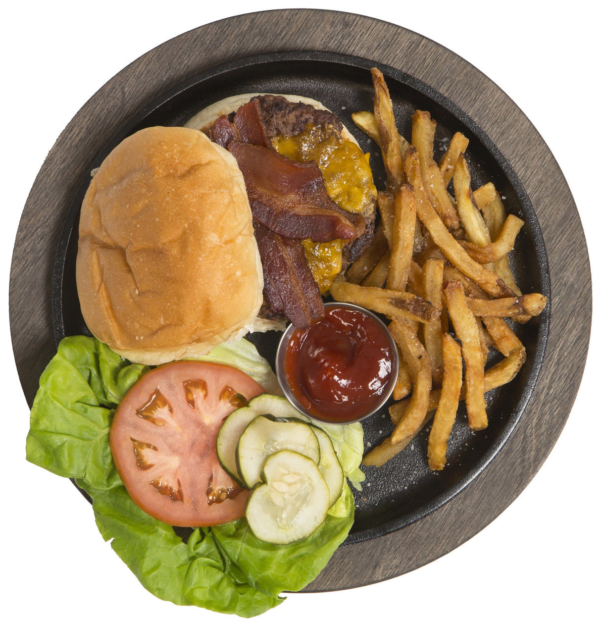 Griddle, Round, 9.25 Inch, Cast Iron, without Handle,6 - 1 EACH