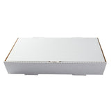 Boxes, Full-Pan Catering, 21 x 13 x 3 Inch, Cardboard, White, Corrugated,1 - 50 COUNT