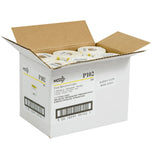 Labels, Tuesday, 1 x 1 Inch, Permanent, Yellow & White, Trilingual, Square,1 - 1000 COUNT