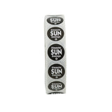 Labels, Sunday, 0.75 Inch, Removable, Black, Circle, Trilingual,1 - 2000 COUNT