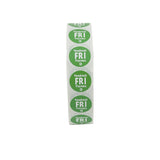 Labels, Friday, 0.75 Inch, Removable, Green, Circle, Trilingual,1 - 2000 COUNT