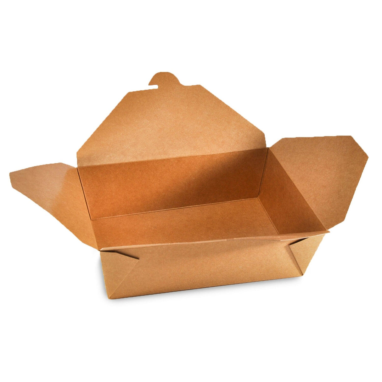 Boxes, Take-Out, 7.75 x 5.50 x 2.50 Inch, Paper, Kraft, Folded,4 - 50 COUNT