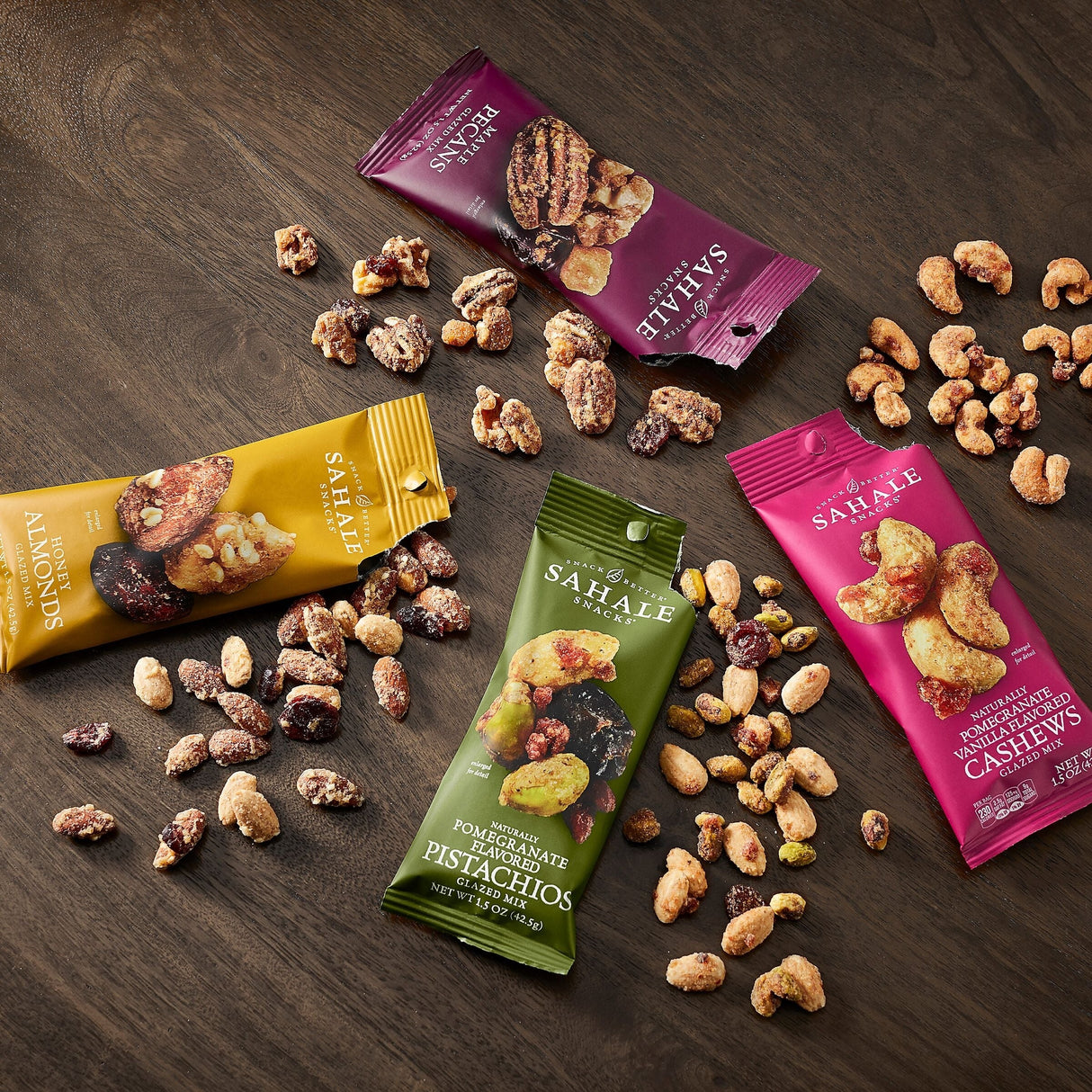 Snack Mix, Maple Pecan, Glazed, Single-Serve, 1.5 Ounce,12 - 9 COUNT