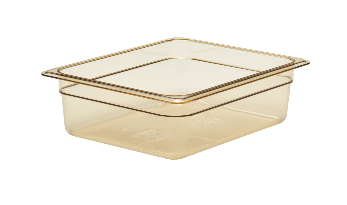 Pans, Food, Half-Size, High Heat, Amber, 4 Inch,1 - 1 COUNT