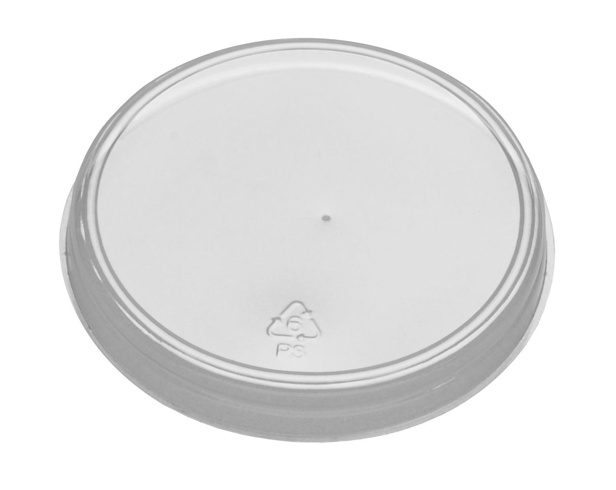 Lids, Dome, Plastic, Clear, for 5 & 8 Ounce Containers,20 - 50 COUNT