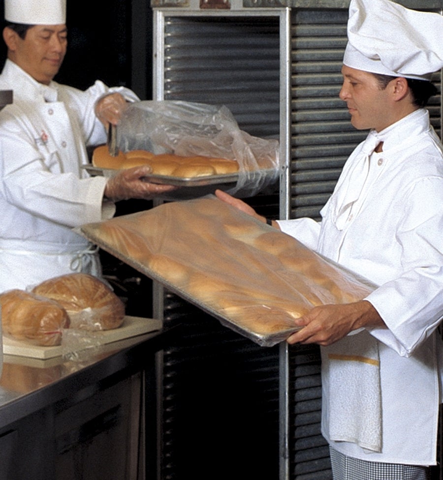 Bags, Bun Pan, 21 x 6 x 35 Inch, Plastic, Clear, .75Mil,200 - 1 EACH