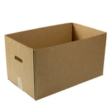 Boxes, Carry-Out, 22 x 13 x 12.50 Inch, Cardboard, Kraft, Corrugated,25 - 1 EACH