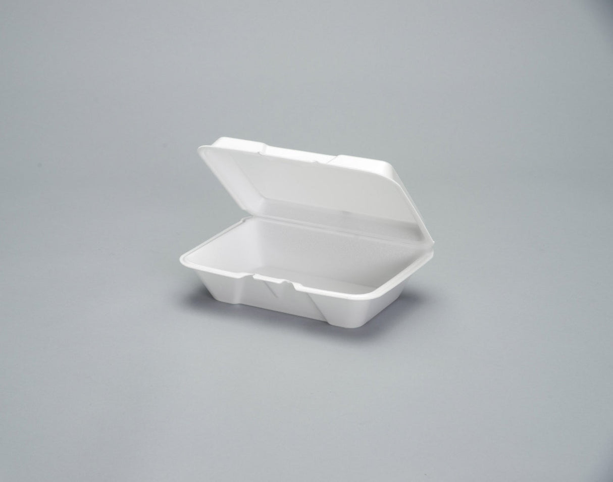 Containers, Large, 9 x 6.50 Inch, Foam, Vented,2 - 100 COUNT