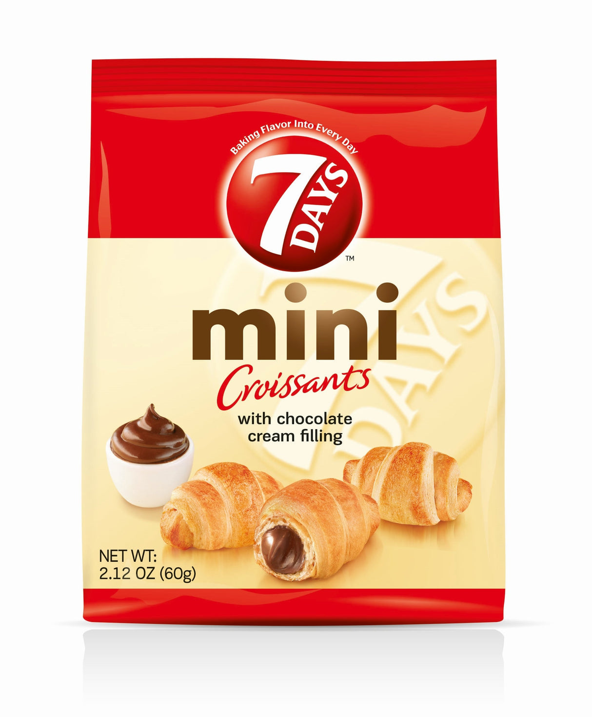 Croissants, Chocolate Cream-Filled, Mini, Shelf-Stable,6 - 2.12 OUNCE