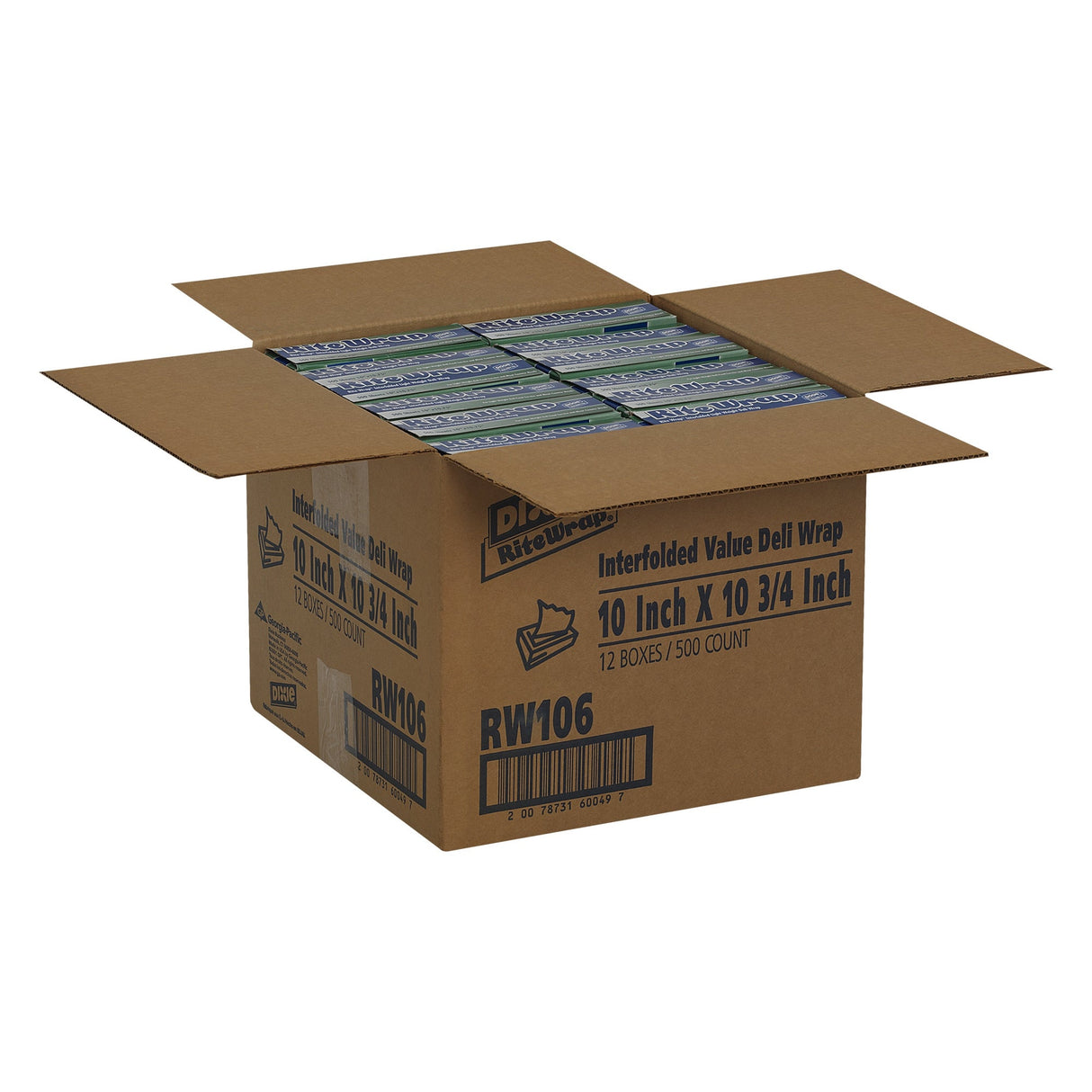 Wraps, Deli, 10 x 10.75 Inch, White, Light Weight,12 - 500 COUNT