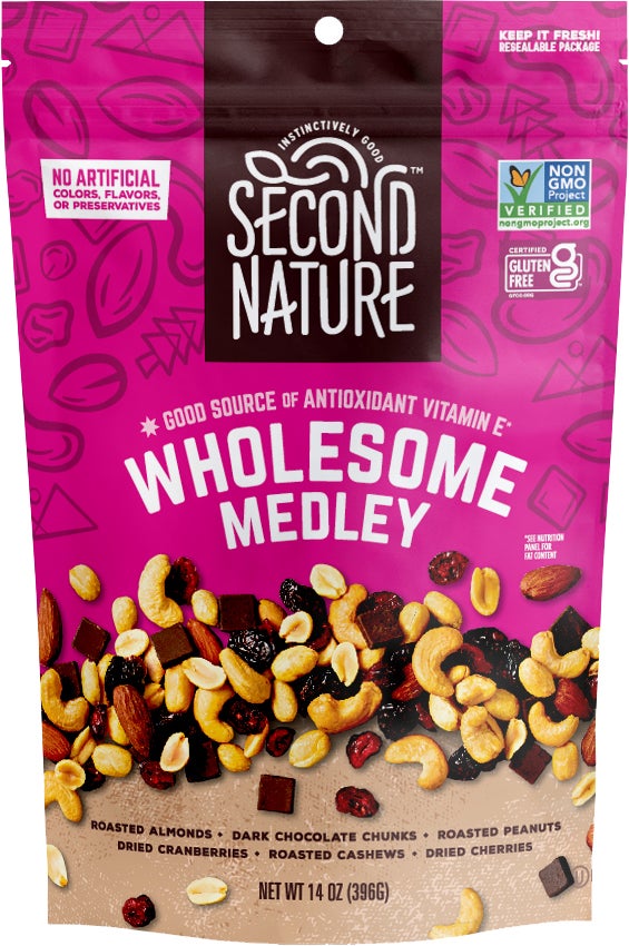 Trail Mix, Fruit & Nut, Wholesome Medley,6 - 14 OUNCE