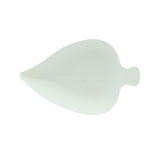 Plates, 3.5 x 2.35 x 0.47 Inch, Sugarcane, White, Leaf-Shaped,1 - 300 COUNT