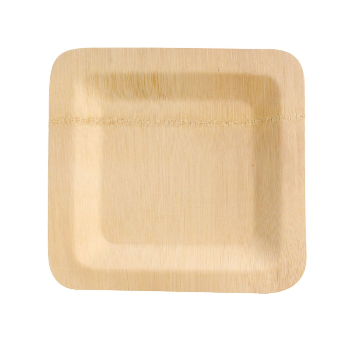 Plates, 10 Inch, Palm Leaf, Natural, Square,12 - 4 COUNT