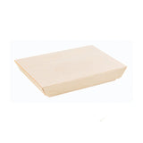 Trays, 5.1 x 7 x 1.1 Inch 16 Ounce, Wood, Natural, Rectangular, Biodegradeable, 16 Ounce,1 - 100 COUNT