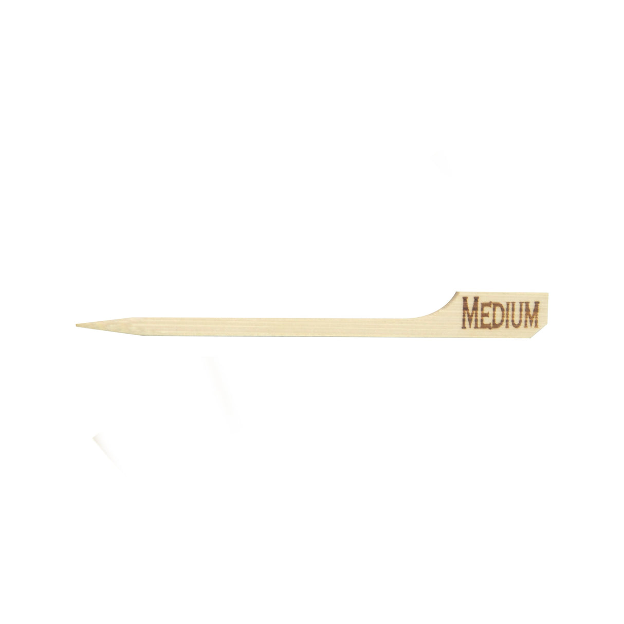 Steak Markers, Medium, 3.5 Inch, Bamboo, Natural, 3.5 Linear Inch,10 - 100 COUNT