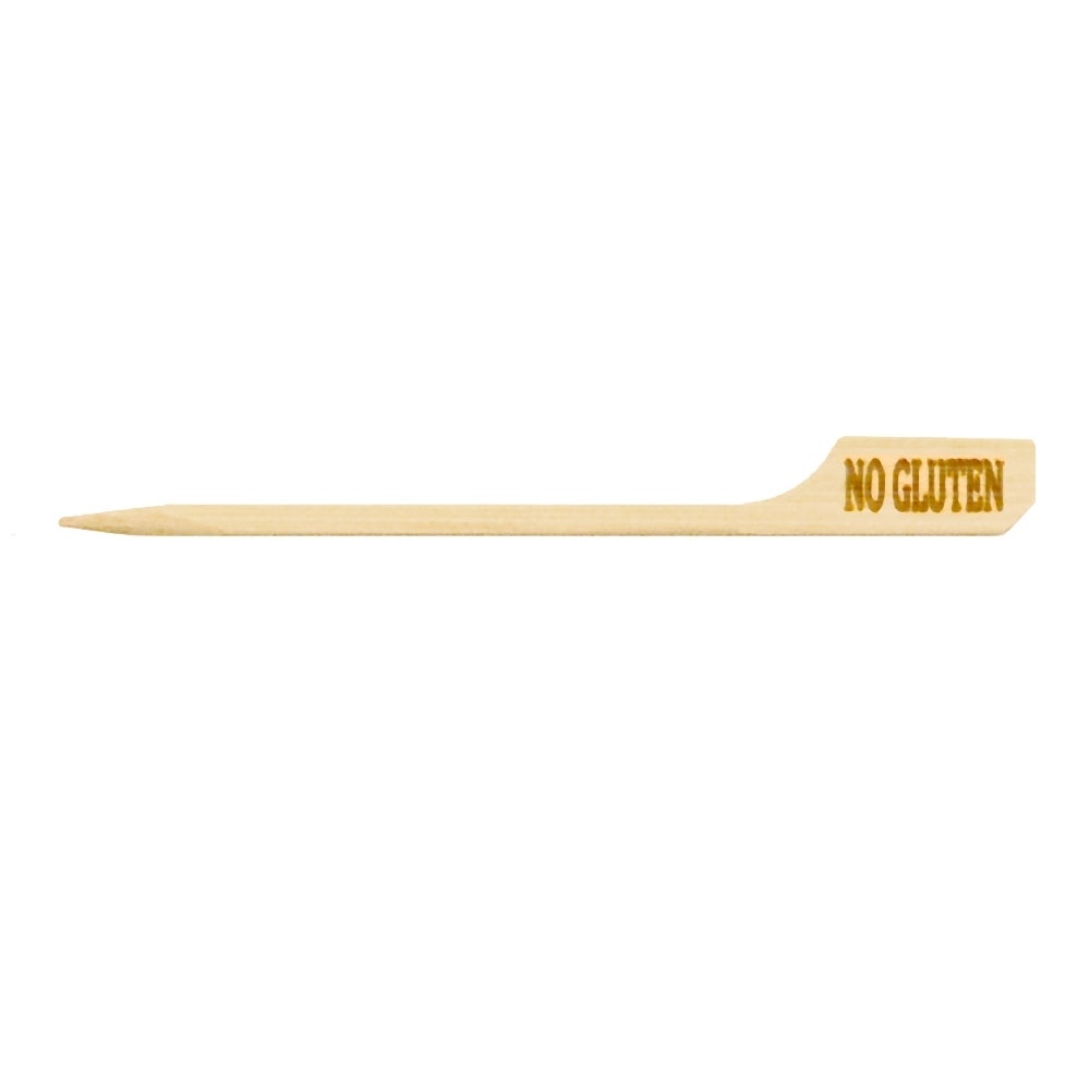 Picks, No Gluten, 3.5 Inch, Bamboo, Biodegradeable, 3.5 Linear Inch,10 - 100 COUNT