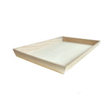 Trays, Heavy Duty, 19.7 x 13.75 x 1.6 Inch, Wood, Natural, Biodegradeable,10 - 1 EACH