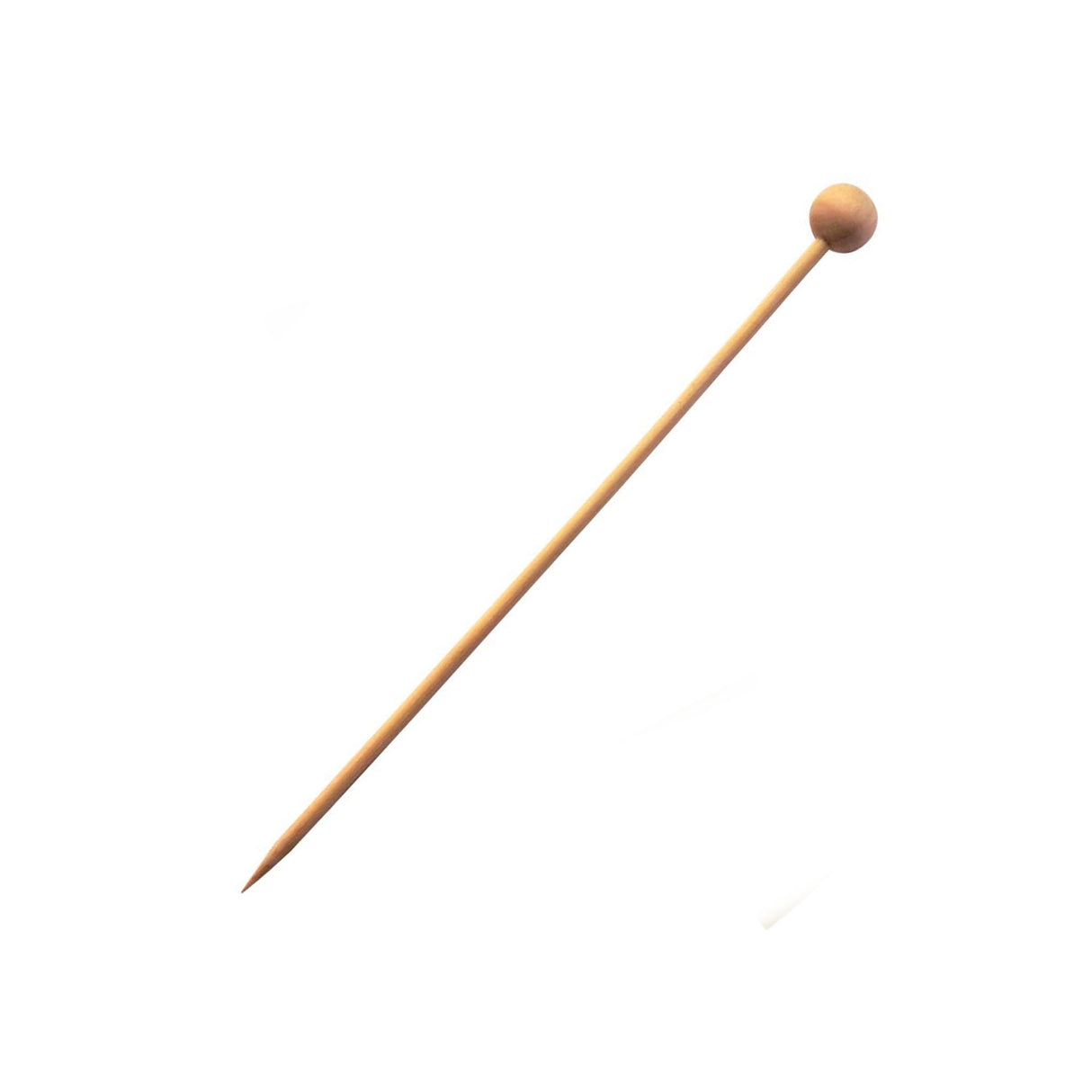 Skewers, Ball, 5.5 Inch, Bamboo, Natural, 5.5 Linear Inch,20 - 100 COUNT