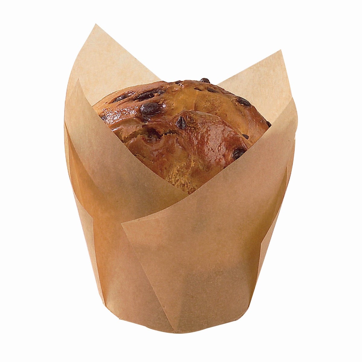 Cups, Baking, 4 Ounce, Paper Tulip, Golden Brown, 4 Ounce,10 - 100 COUNT