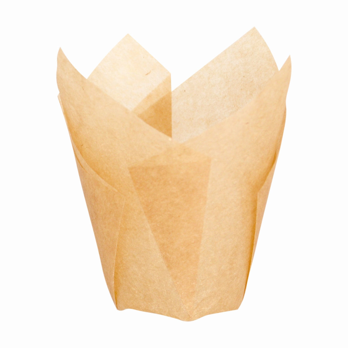Cups, Baking, 1.25 Ounce, Paper Tulip, Golden Brown, 1.25 Ounce,10 - 100 COUNT