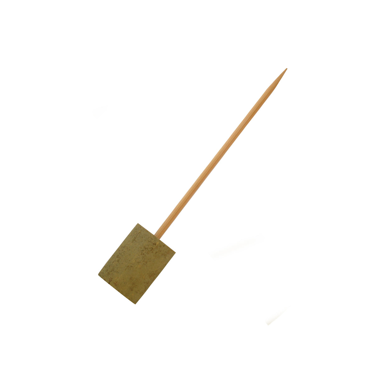 Skewers, Single Prong, 5.9 Inch, Boot, Natural, with Block End, 5.9 Linear Inch,24 - 20 COUNT