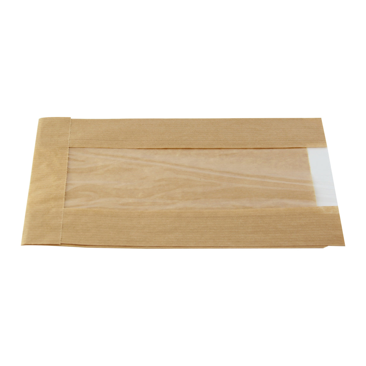 Bags, 8.7 x 5.5 x 2.4 Inch, Brown, Kraft, with Window,1 - 1000 COUNT