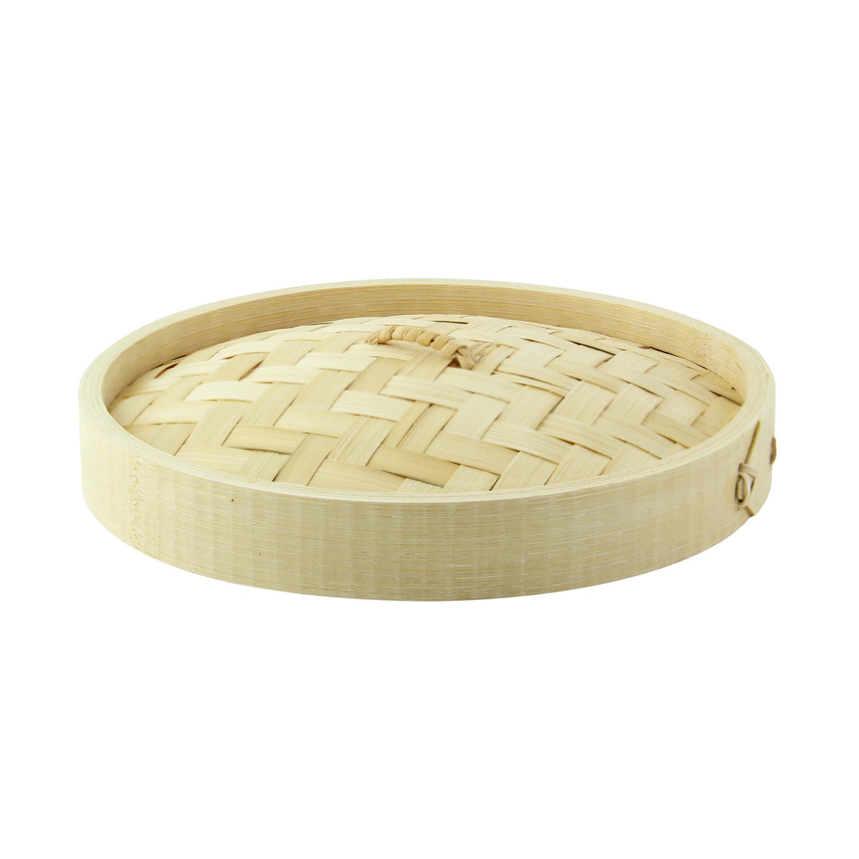 Lids, Steamer, 8 Inch, Bamboo, Natural, Biodegradable,5 - 2 COUNT