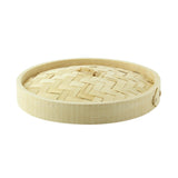 Lids, Steamer, 8 Inch, Bamboo, Natural, Biodegradable,5 - 2 COUNT