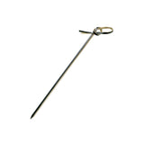Skewers, Loko, 3.9 Inch, Bamboo, Black, Looped, 3.9 Linear Inch,20 - 100 COUNT