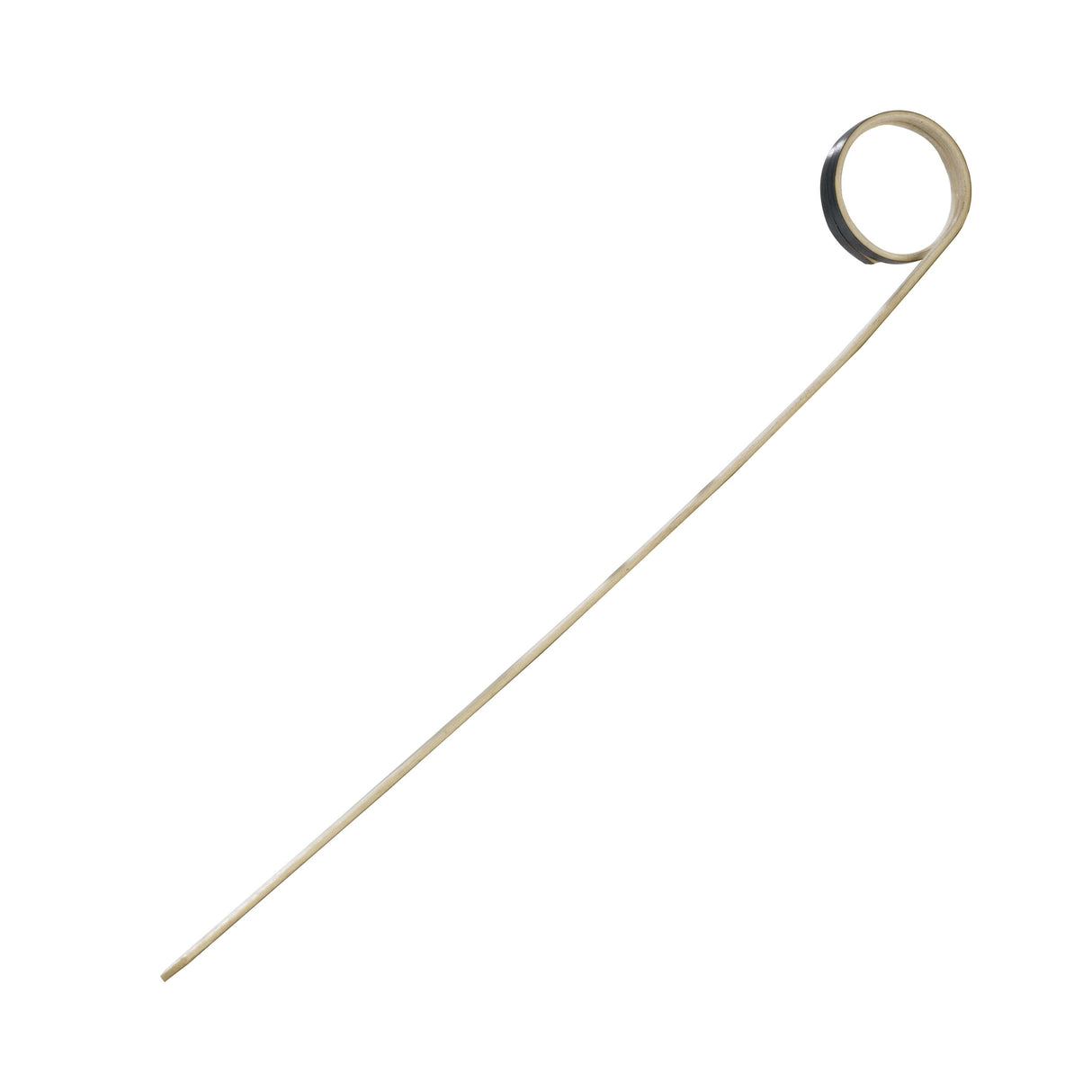 Skewers, 7.1 Inch, Bamboo, Black, with SIde Twist, Biodegradable, 7.1 Linear Inch,20 - 100 COUNT