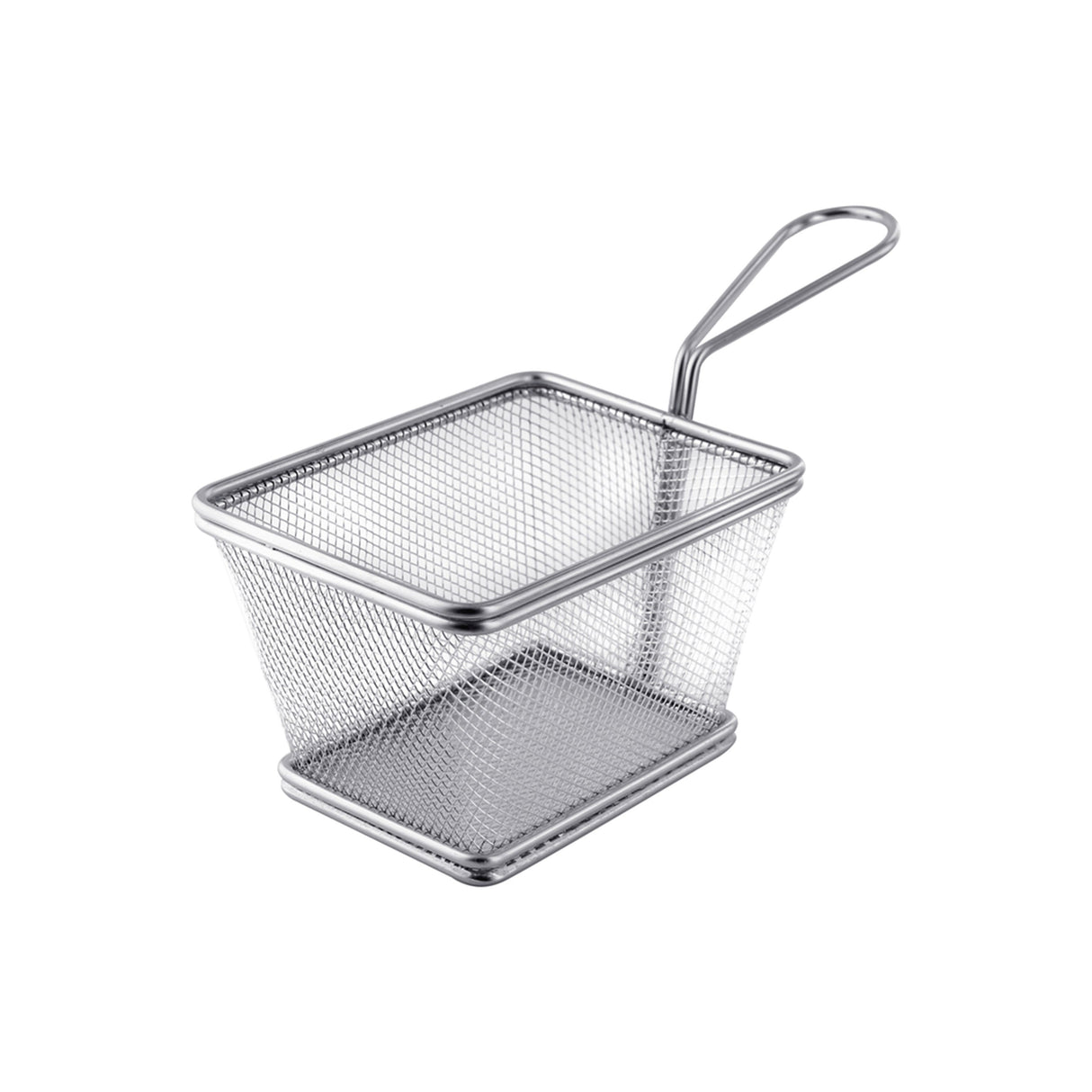 Fryer Baskets, Mini, 5 x 4 x 3.3 Inch, Stainless Steel,6 - 1 COUNT