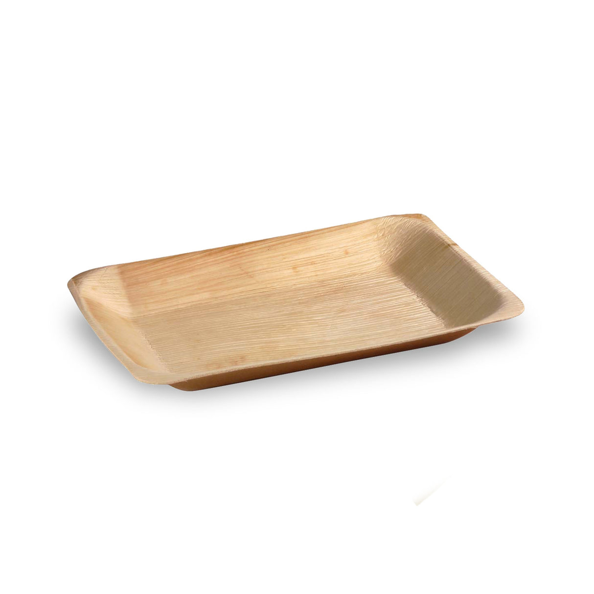 Trays, 11.02 x 7.08 x 0.59 Inch, Palm Leaf, Natural, Biodegradable,10 - 10 COUNT