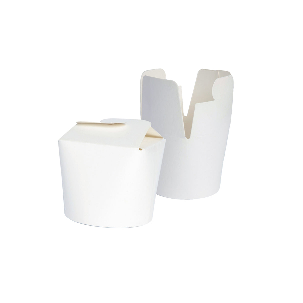 Boxes, Mini Pasta Take-Out, 8 Ounce, Paper, White, 8 Ounce,10 - 50 COUNT