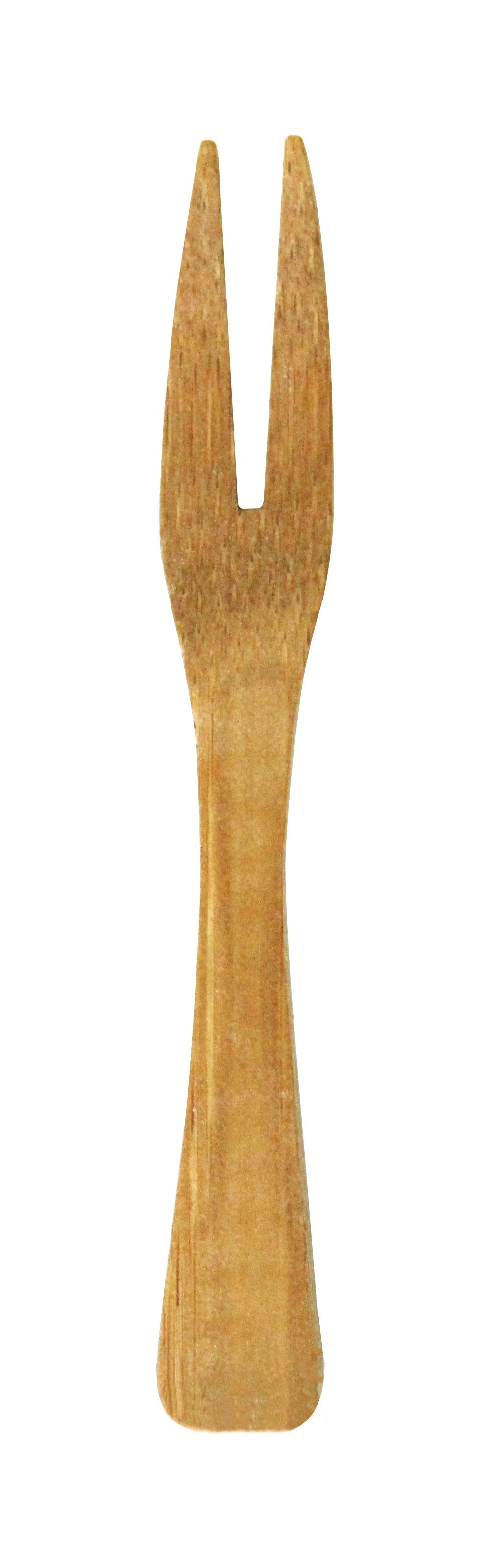 Forks, Kamala Mini, 3.5 Inch, Bamboo, Natural, Biodegradable, 3.5 Ounce,10 - 50 COUNT