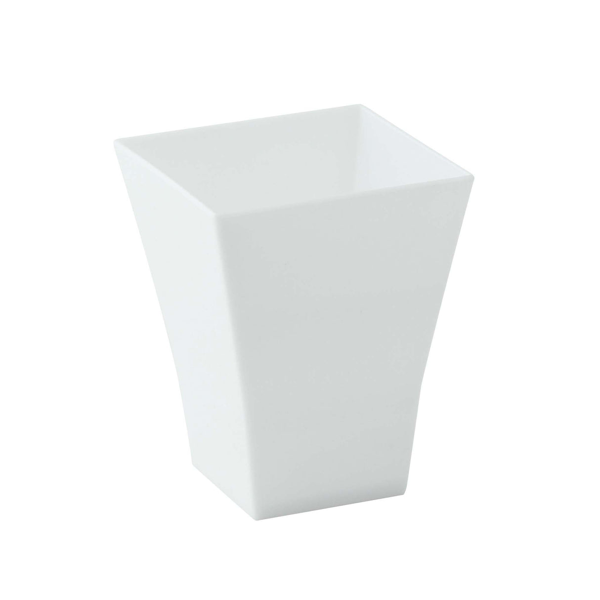 Cups, Taiti 2 Ounce, Plastic, White, Square, Recyclable, 2 Ounce,20 - 30 COUNT